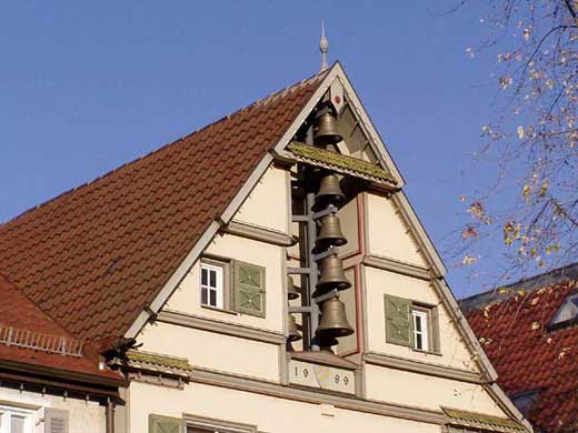 Glockenspiel am Haus "Grüner Baum"